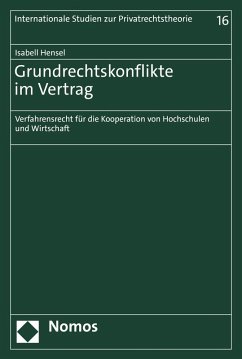 Grundrechtskonflikte im Vertrag (eBook, PDF) - Hensel, Isabell