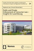 Public and Private Enforcement of Consumer Law - Insights for Luxembourg (eBook, PDF)