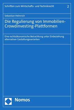 Cover Die Regulierung von Immobilien-Crowdinvesting-Plattformen (eBook, PDF)