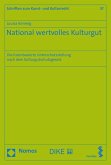 National wertvolles Kulturgut (eBook, PDF)