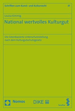 Cover National wertvolles Kulturgut (eBook, PDF)