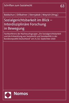 Sozialgerichtsbarkeit im Blick - Interdisziplinäre Forschung in Bewegung (eBook, PDF)