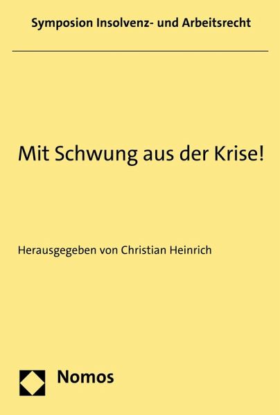 Mit Schwung aus der Krise! (eBook, PDF) Mit Schwung aus der Krise! (eBook, PDF)