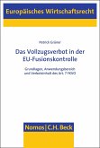 Das Vollzugsverbot in der EU-Fusionskontrolle (eBook, PDF)