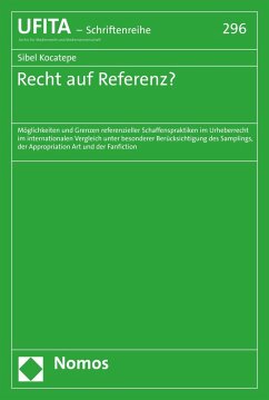 Recht auf Referenz? (eBook, PDF) - Kocatepe, Sibel