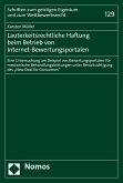 Lauterkeitsrechtliche Haftung beim Betrieb von Internet-Bewertungsportalen (eBook, PDF)