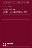 Treuhand an GmbH-Geschäftsanteilen (eBook, PDF)