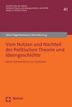 Vom Nutzen und Nachteil der Politischen Theorie und Ideengeschichte (eBook, PDF)