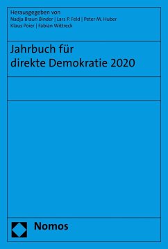 Cover Jahrbuch für direkte Demokratie 2020 (eBook, PDF)