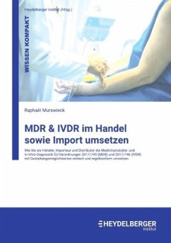 Cover MDR & IVDR im Handel sowie Import umsetzen