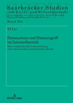 Datenschutz und Datenzugriff im Internetbereich - Yi, Lei