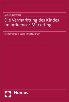 Die Vermarktung des Kindes im Influencer-Marketing (eBook, PDF) - Lemmert, Miriam