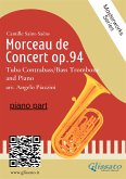 (piano part) Morceau de Concert op.94 for Tuba or Bass/Contrabass Trombone and Piano (fixed-layout eBook, ePUB)