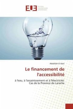 Le financement de l'accessibilité - El Hani, Abdelilah