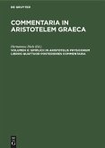 Simplicii in Aristotelis Physicorum Libros Quattuor Posteriores Commentaria