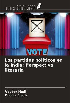 Cover Los partidos políticos en la India: Perspectiva literaria