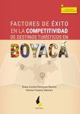Factores de éxito en la competitividad de destinos turísticos en Boyacá (eBook, ePUB)