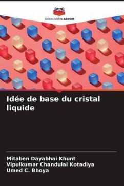 Idée de base du cristal liquide - Khunt, Mitaben Dayabhai;Kotadiya, Vipulkumar Chandulal;Bhoya, Umed C.