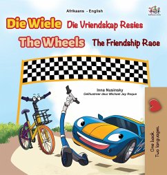 The Wheels The Friendship Race (Afrikaans English Bilingual Book for Kids)