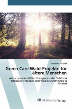 Green Care Wald-Projekte für ältere Menschen