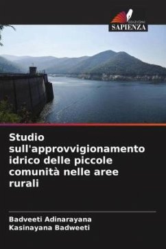 Studio sull'approvvigionamento idrico delle piccole comunità nelle aree rurali - Adinarayana, Badveeti;Badweeti, Kasinayana