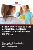 Statut de croissance d'un échantillon d'enfants atteints de diabète sucré de type 1