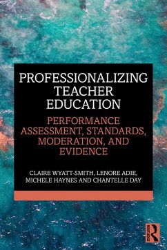 Cover Professionalizing Teacher Education (eBook, ePUB)