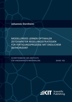 Modellfreies Lernen optimaler zeitdiskreter Regelungsstrategien für Fertigungsprozesse mit endlichem Zeithorizont - Dornheim, Johannes