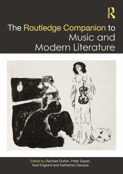 Cover The Routledge Companion to Music and Modern Literature (eBook, ePUB)