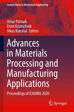 Advances in Materials Processing and Manufacturing Applications