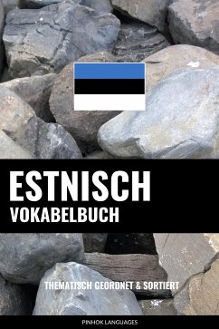 Estnisch Vokabelbuch (eBook, ePUB) - Languages, Pinhok