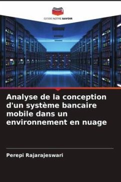 Cover Analyse de la conception d'un système bancaire mobile dans un environnement en nuage