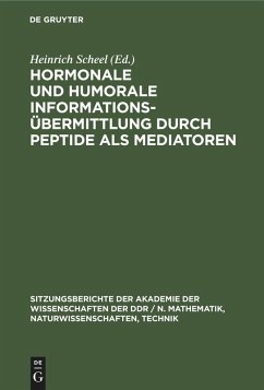 Cover Hormonale und humorale Informationsübermittlung durch Peptide als Mediatoren