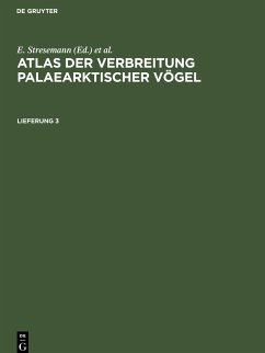 Atlas der Verbreitung palaearktischer Vögel. Lieferung 3