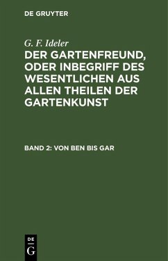 Cover Von Ben bis Gar