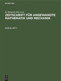 Zeitschrift für Angewandte Mathematik und Mechanik. Band 63, Heft 3