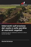 Interventi sull'erosione del suolo e sulla perdita di nutrienti vegetali