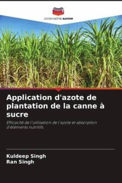 Application d'azote de plantation de la canne à sucre - Singh, Kuldeep;Singh, Ran