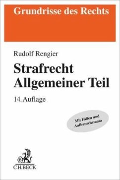 Strafrecht Allgemeiner Teil - Rengier, Rudolf