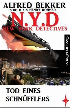 Cover N.Y.D. - Tod eines Schnüfflers (N.Y.D. - New York Detectives) (eBook, ePUB)