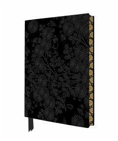 Uematsu Hobi: Box Decorated with Chrysanthemums Artisan Art Notebook (Flame Tree Journals) - Flame Tree Publishing