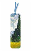 10er-Verpackungseinheit Lesezeichen: Vincent van Gogh, Weizenfeld mit Zypressen