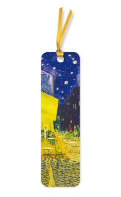 10er-Verpackungseinheit Lesezeichen: Vincent van Gogh, Caféterrasse am Abend - Flame Tree Publishing