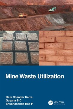 Mine Waste Utilization (eBook, ePUB) - Karra, Ram Chandar; B C, Gayana; Rao P, Shubhananda