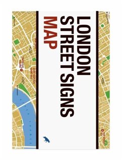 London Street Signs Map - Hall, Alistair