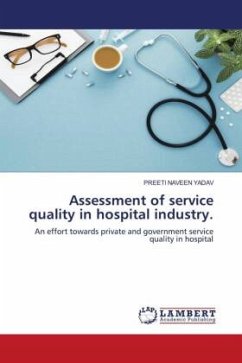 Assessment of service quality in hospital industry.