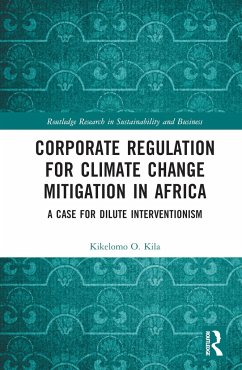 Corporate Regulation for Climate Change Mitigation in Africa - Kila, Kikelomo O