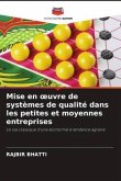 Mise en ¿uvre de systèmes de qualité dans les petites et moyennes entreprises