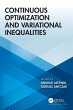 Continuous Optimization and Variational... - Bild 1