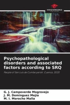 Psychopathological disorders and associated factors according to SRQ - Campoverde Mogrovejo, G. J.;Domínguez Mejía, J. M.;Morocho Malla, M. I.